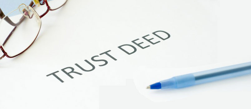 Setting up a trust Setting up a trust