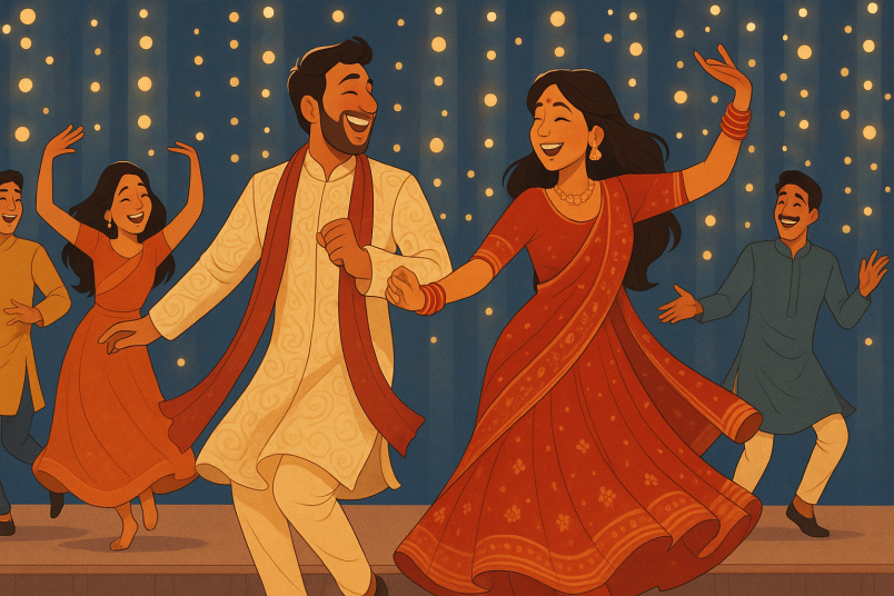 Hindu-Marriage-sangeet
