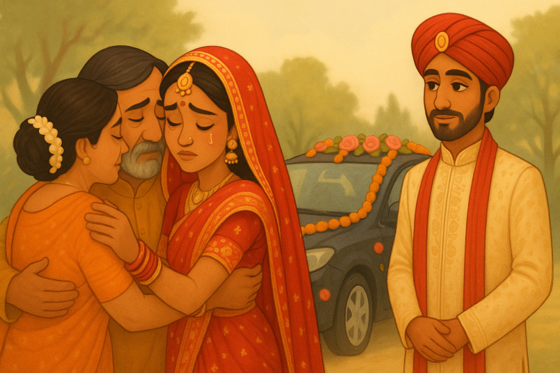 Hindu-Marriage-vidaai