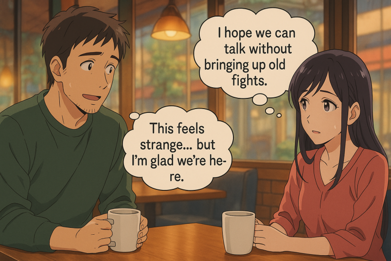 First Coffee After the Breakup