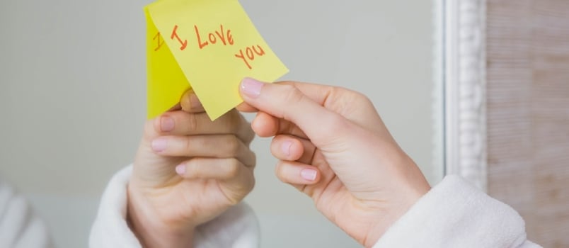 love note with i love you written on it