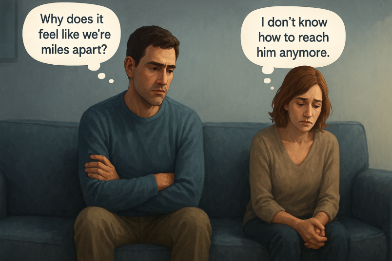 Couple wants to move forward