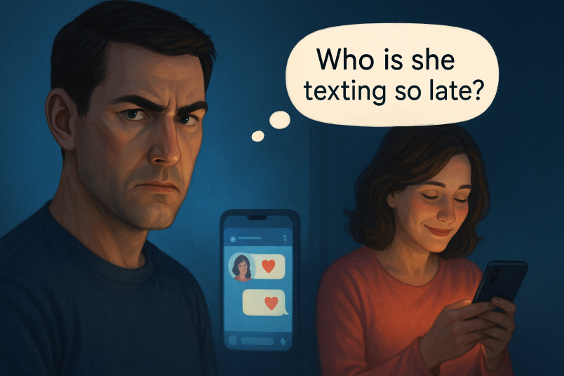 Man finds his partner cheating