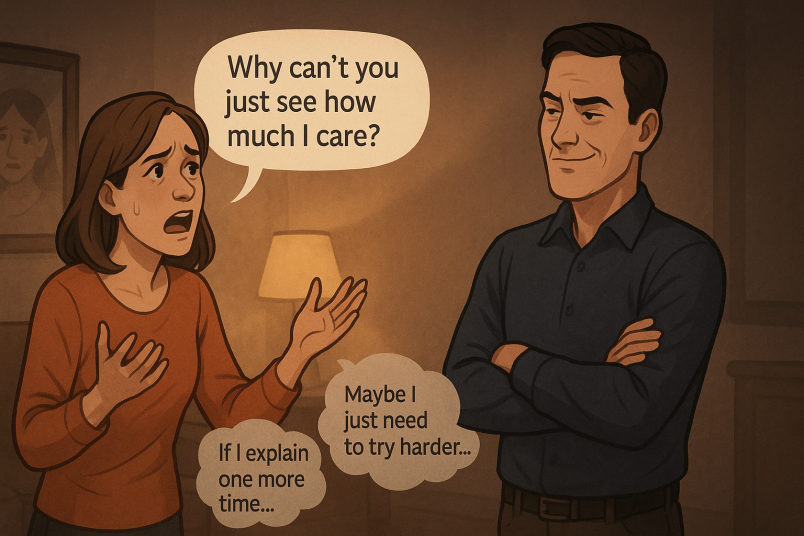 Couple having an argument