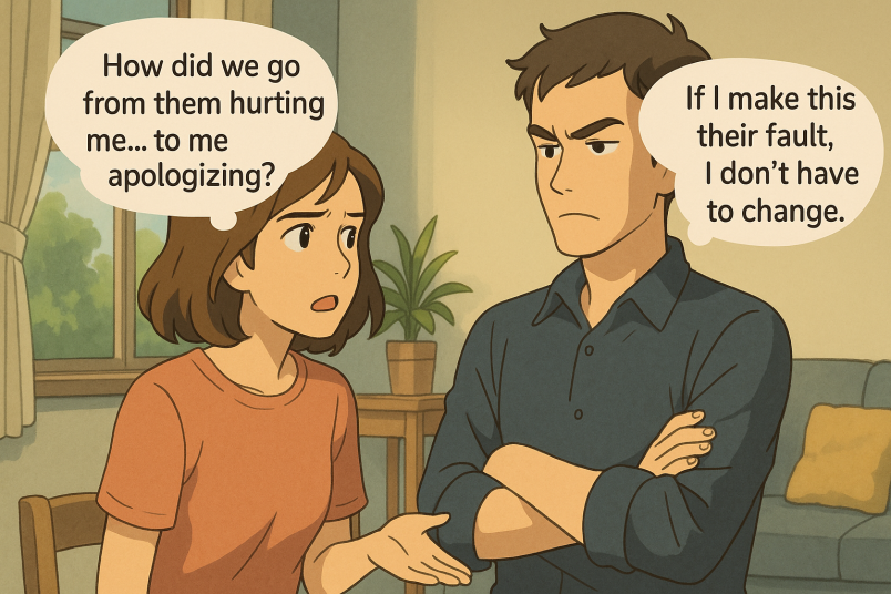 Shifting Blame During Conflict