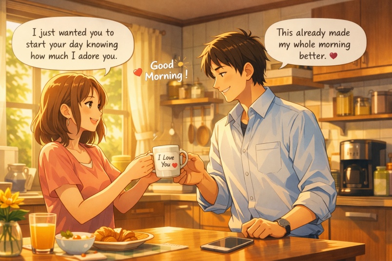 Morning Coffee Surprise