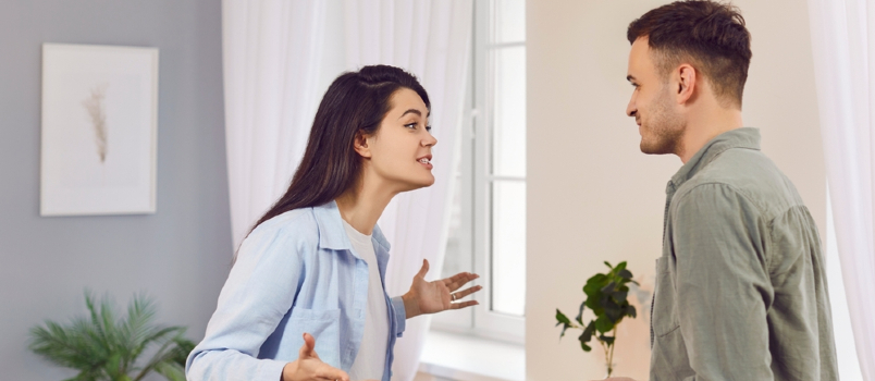 couple having argument