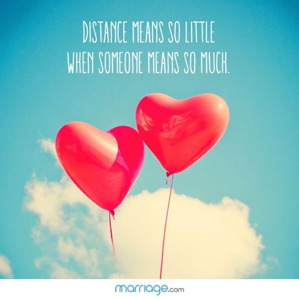 Someone distance quotes about loving long Long Distance