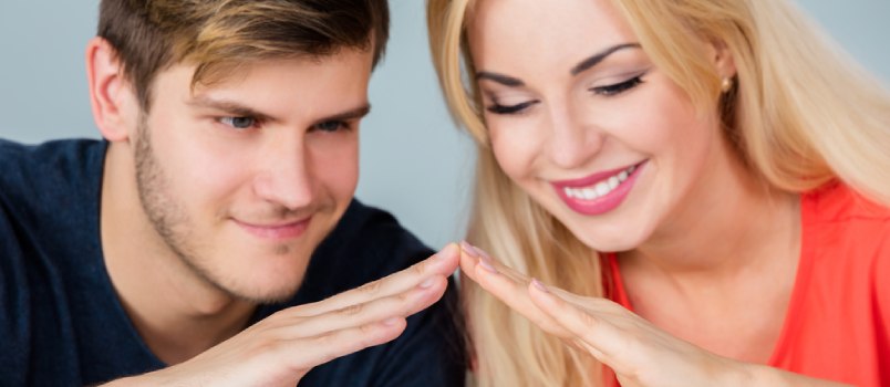 happy couple dreaming about increasing finances together