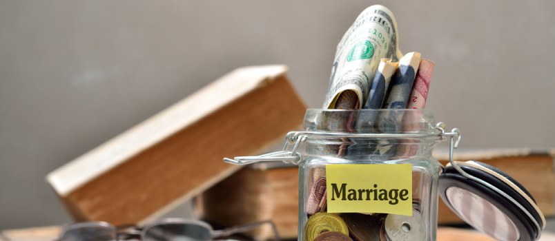 Marriage signifies the union of finances Marriage signifies the union of finances