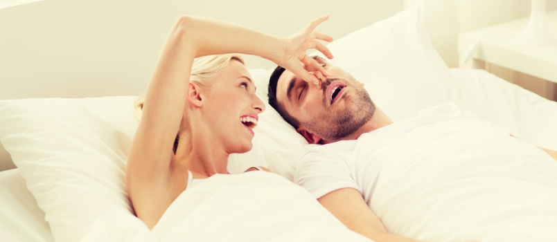 For dealing with a snoring partner you have to be very enduring For dealing with a snoring partner you have to be very enduring