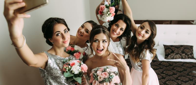 A wedding is usually accompanied by a party where all the guests enjoy themselves A wedding is usually accompanied by a party where all the guests enjoy themselves