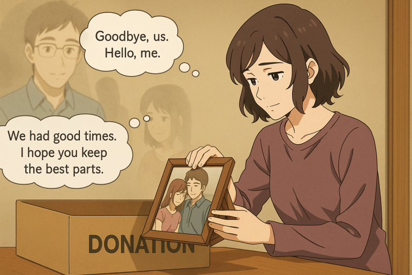 Donating Old Couple Photos