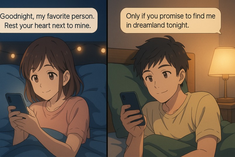 150+ Cute Goodnight Texting Lines They'll Love to Receive