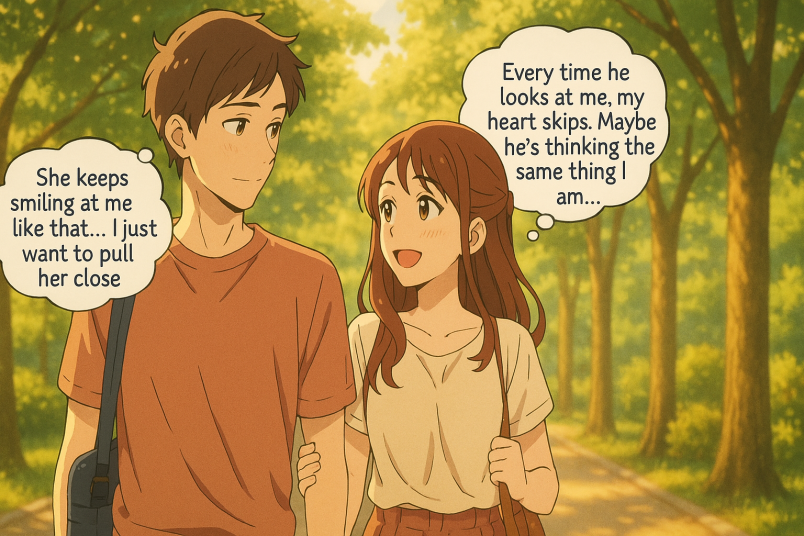 The Flirty Walk in the Park