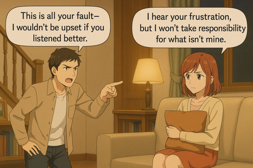 Living Room – Shifting Blame