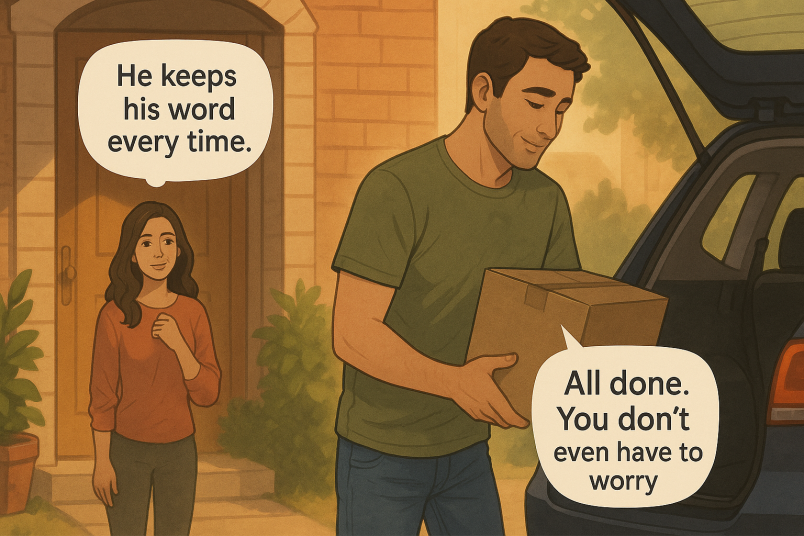 Reliable helping moment