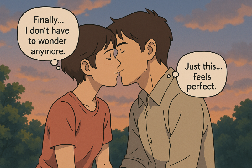 The First Kiss Happens