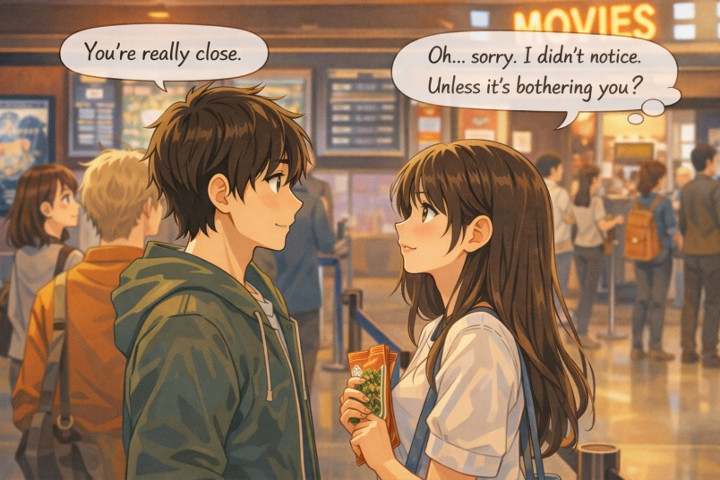 Finding excuses to touch