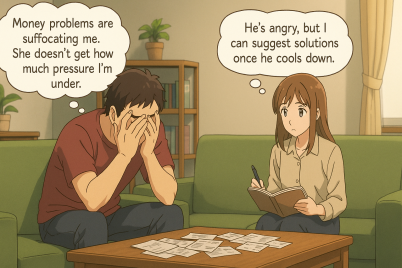 Over a Financial Disagreement