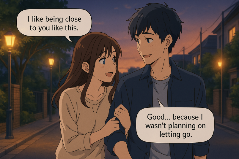 Evening Walk With Subtle Touches