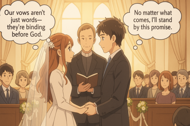 Wedding Ceremony in a Church