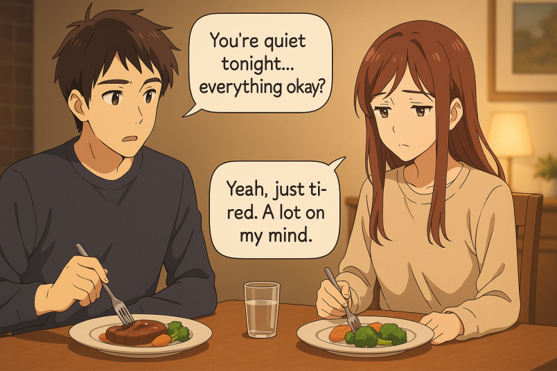 Emotional Distance at Dinner