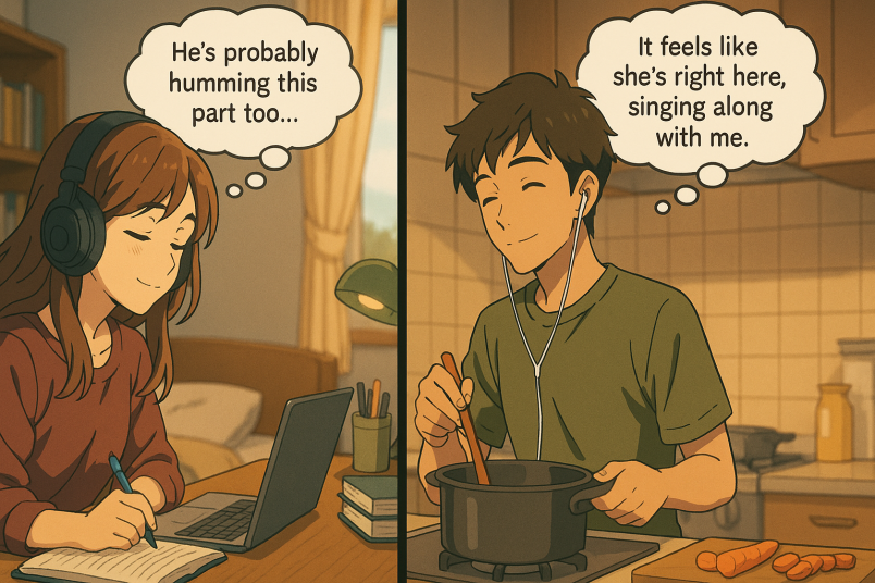 Listening to the Same Song