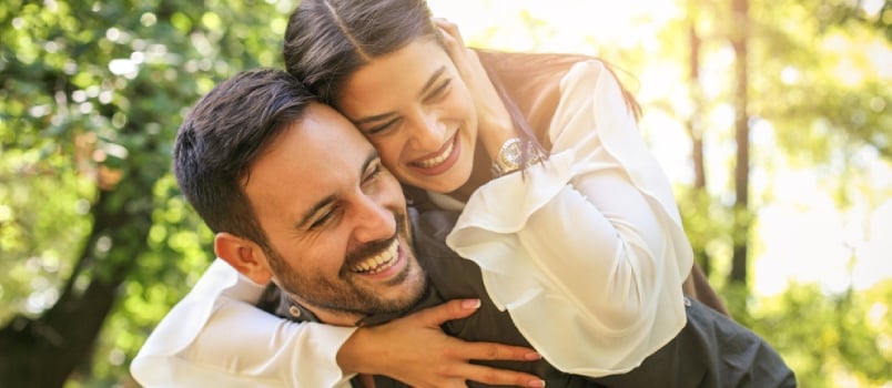 couple hugging each other