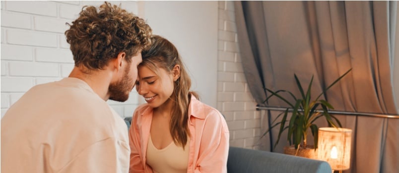 Young couple in love