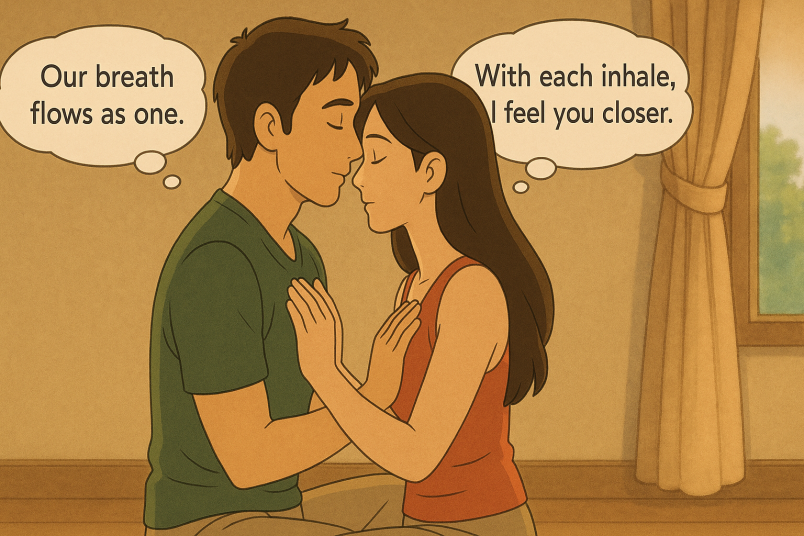 Sensual breath synchronization