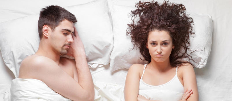 Married Couple Sleep Problems and Couple Sleeping Positions