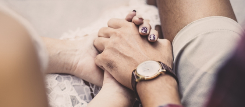 Build a trusting relationship Couple Holding Their Hands