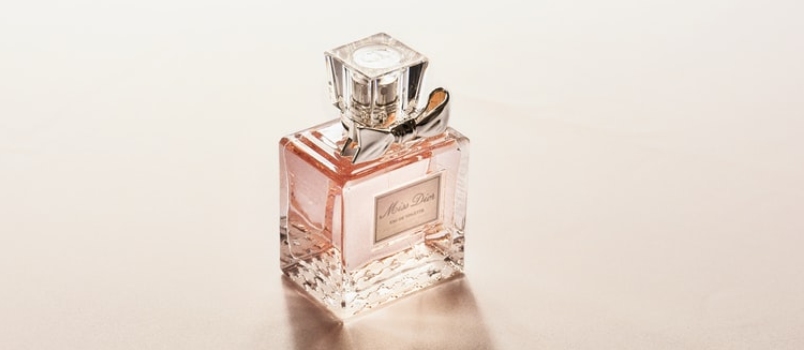 Clear Perfume Bottle