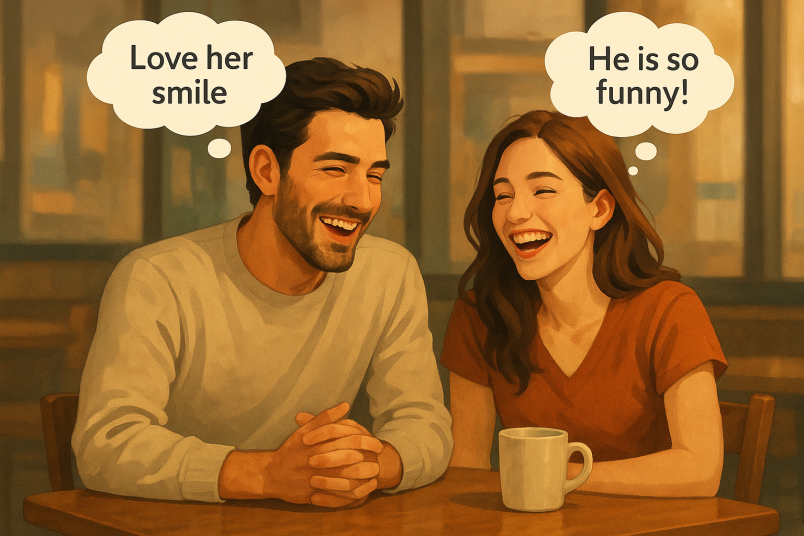 Happy loving couple