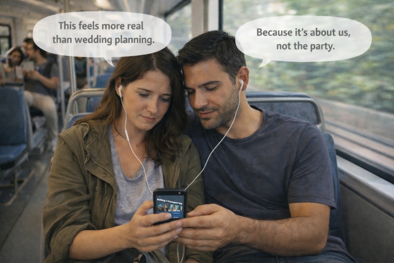 Shared Headphones Commute