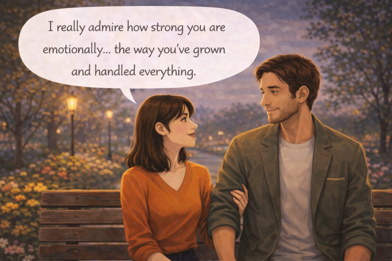 Emotional strength praise