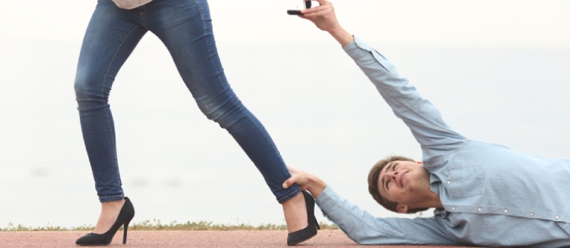 Man Being Rejected by His Girlfriend When Is Proposing Marriage