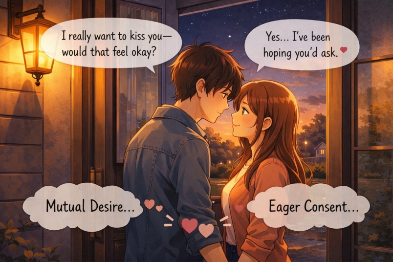 Consent Before a Kiss