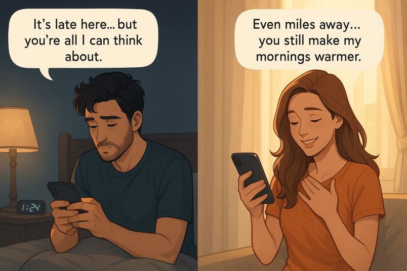 Messages longue distance