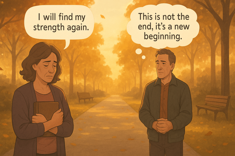 Man and woman are on the path of divorce 
