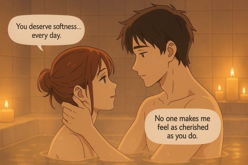 Sharing a Warm Bath Together