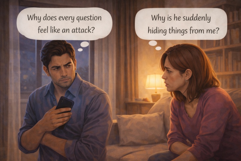 Emotional secrecy tension