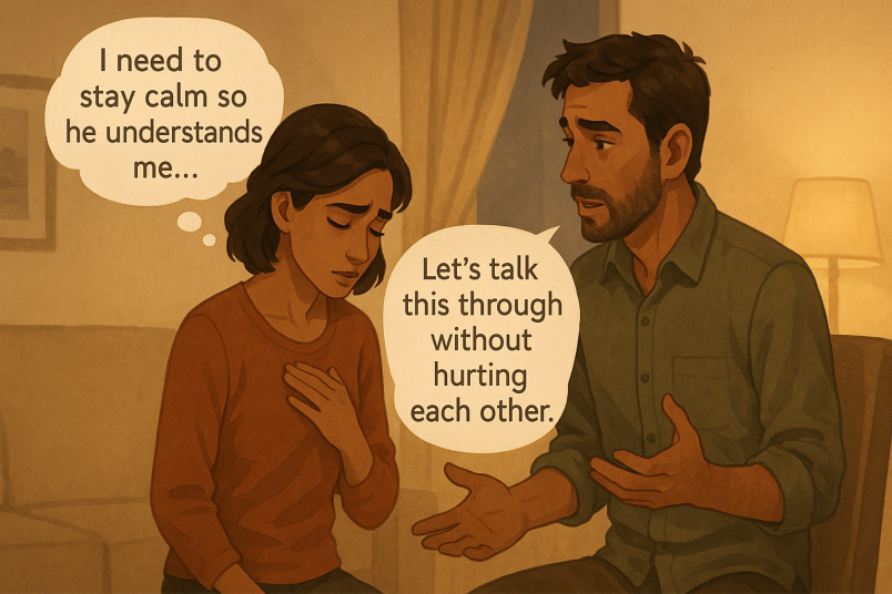 Emotional conflict talk