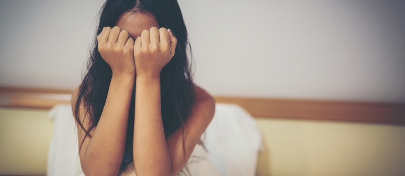 Stop Violence Against Women , Concept Photo of Sexual Assault