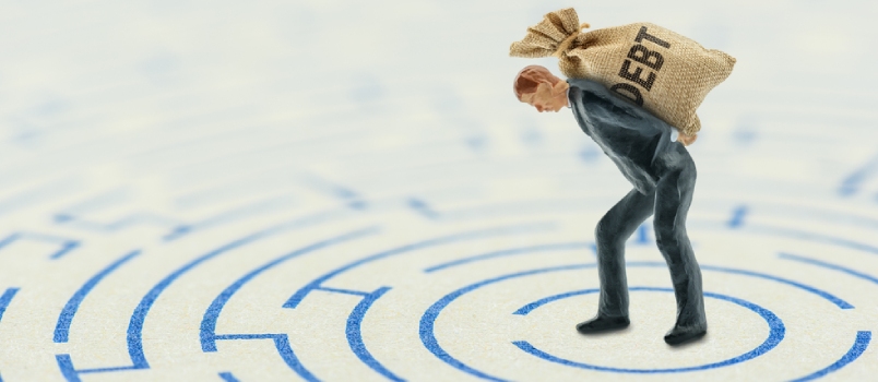 Crisis of High Burden of Consumer Debt, Financial Concept