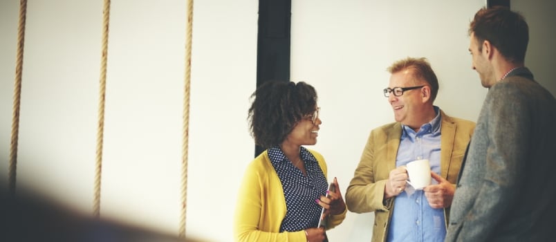 Business Team Coffee Break Relax Concept