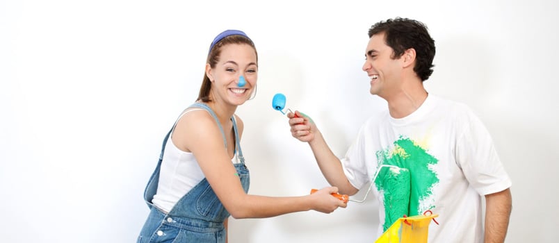 Happy Couple Enjoying Together