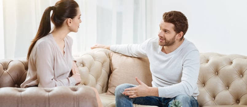 Good Looking Friendly Colleagues Discussing the Project