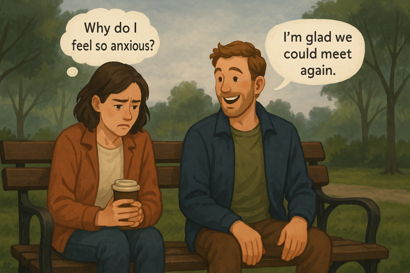 Anxious park meeting